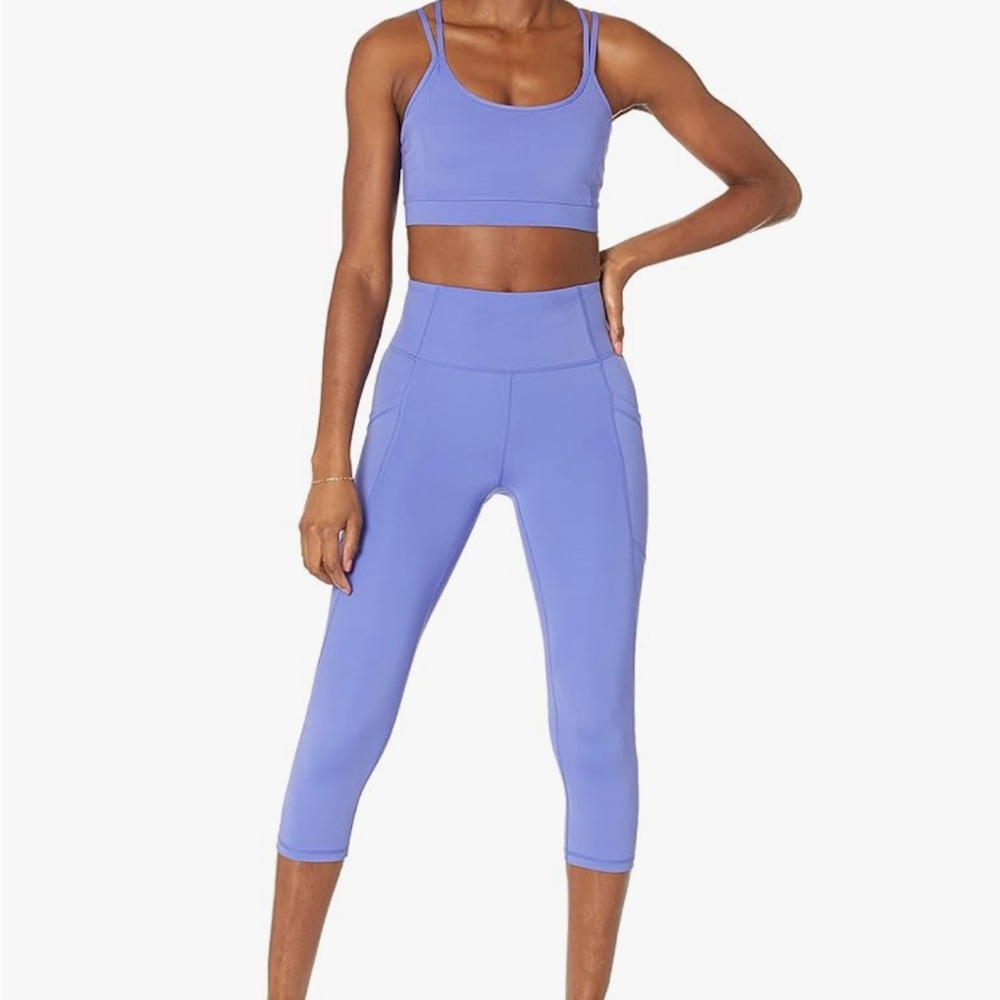 Purple matching set from Amazon Essentials in a Size XL. So cute!